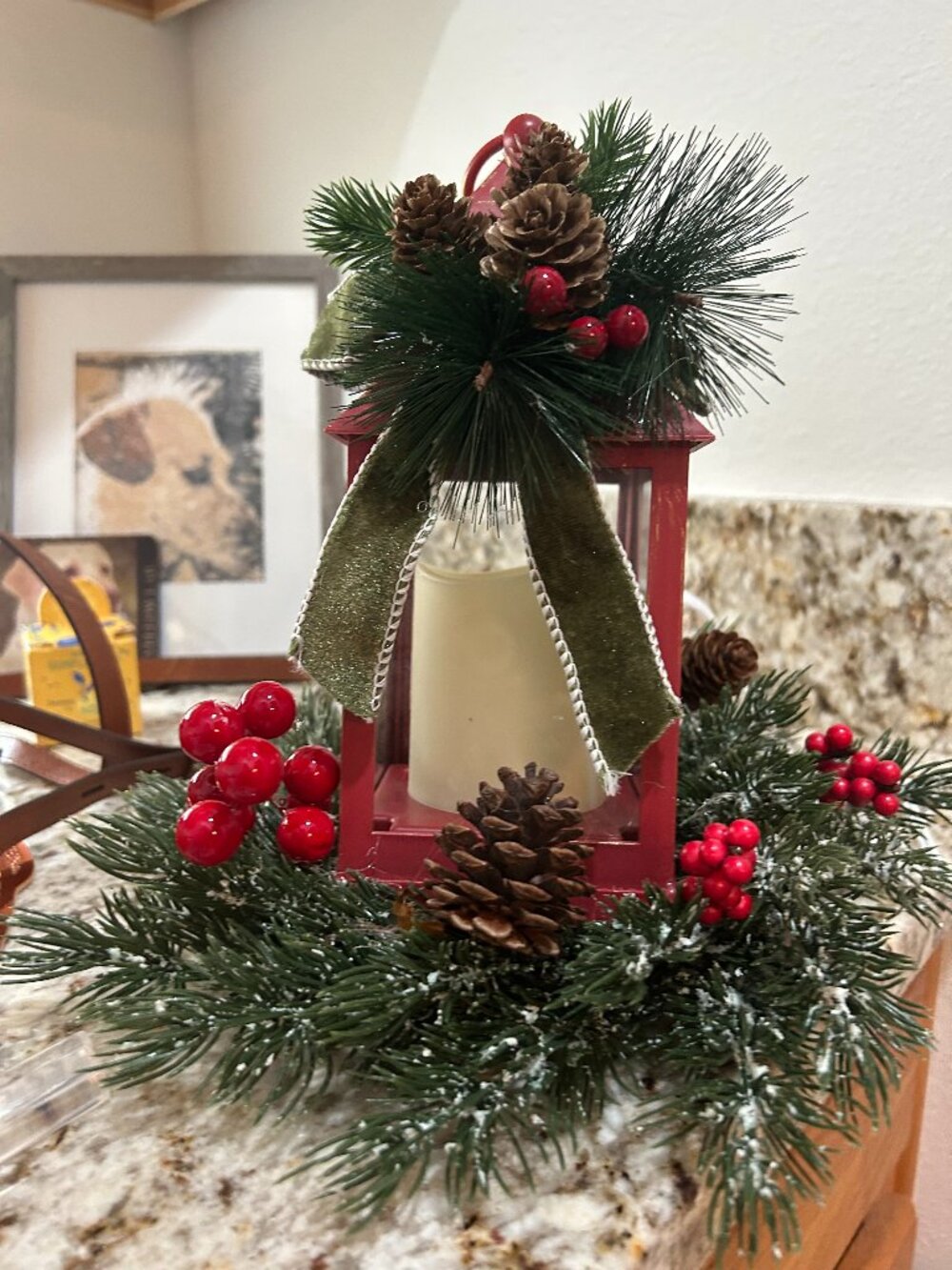 New Christmas Battery Run Lantern